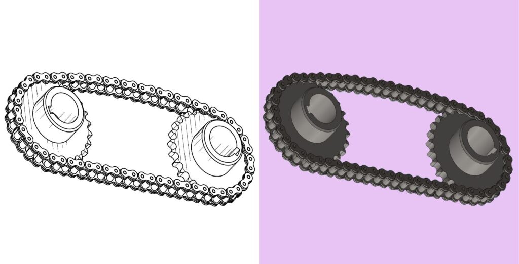 Text flow charts, flow diagrams